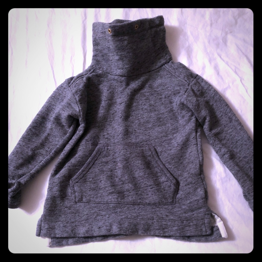 J crew Funnel neck children’s sweat shirt